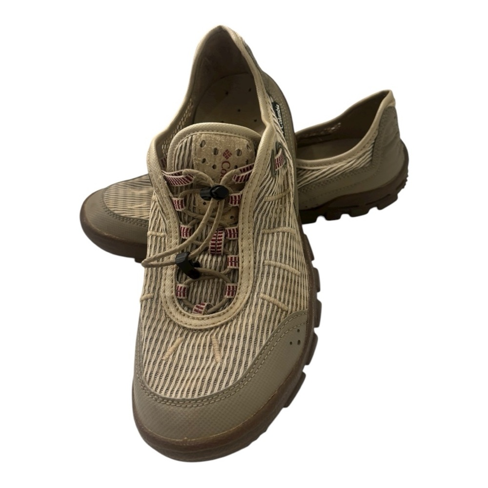 Columbia Cruzado Women’s Beige Outdoor Hiking Fishing Shoes Size 10